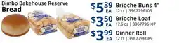Restaurant Depot Bimbo Bakehouse Reserve Bread offer