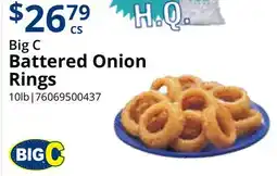 Restaurant Depot Big C Battered Onion Rings offer