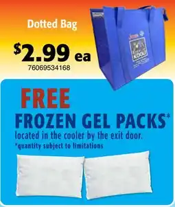 Restaurant Depot Dotted Bag offer
