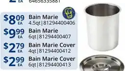 Restaurant Depot Bain Marie offer