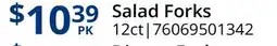 Restaurant Depot Salad Forks offer