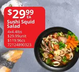 Restaurant Depot Sushi Squid Salad offer