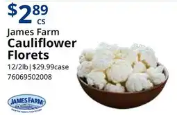 Restaurant Depot James Farm Cauliflower Florets offer