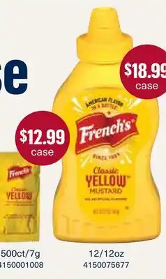 Restaurant Depot French's Classic YELLOW Mustard offer