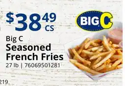 Restaurant Depot Big C Seasoned French Fries offer