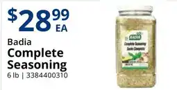 Restaurant Depot Badia Complete Seasoning offer