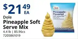 Restaurant Depot Dole Pineapple Soft Serve Mix offer