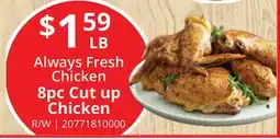 Restaurant Depot Always Fresh Chicken 8pc Cut up Chicken offer