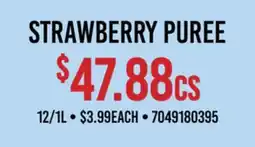 Restaurant Depot STRAWBERRY PUREE offer