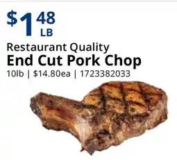 Restaurant Depot End Cut Pork Chop offer