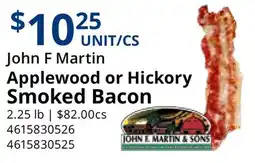 Restaurant Depot John F Martin Applewood or Hickory Smoked Bacon offer