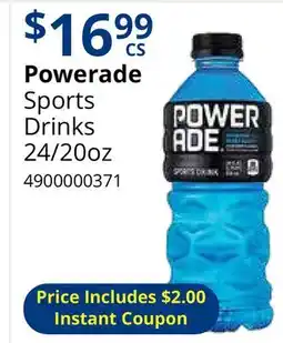 Restaurant Depot Powerade Sports Drinks offer