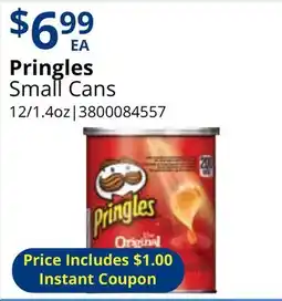Restaurant Depot Pringles Small Cans offer