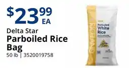 Restaurant Depot Delta Star Parboiled Rice Bag offer