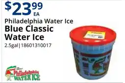 Restaurant Depot Blue Classic Water Ice offer