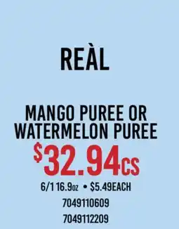 Restaurant Depot MANGO PUREE OR WATERMELON PUREE offer