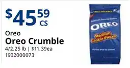 Restaurant Depot Oreo Oreo Crumble offer