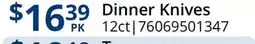 Restaurant Depot Dinner Knives offer