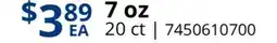 Restaurant Depot 20 ct | 7450610700 offer