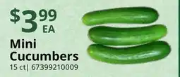 Restaurant Depot Mini Cucumbers offer