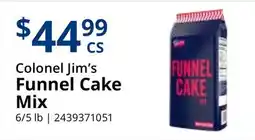 Restaurant Depot Colonel Jim's Funnel Cake Mix offer