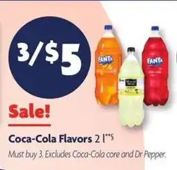 Family Dollar Coca-Cola Flavors 2L offer