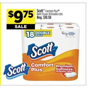 Dollar General Scott Comfort Plus Bath Tissue offer