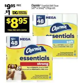 Dollar General Charmin Essentials Bath Tissue offer