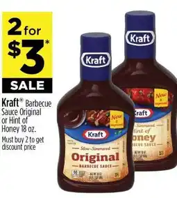 Dollar General Kraft Barbecue Sauce offer