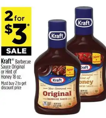 Dollar General Kraft Barbecue Sauce offer
