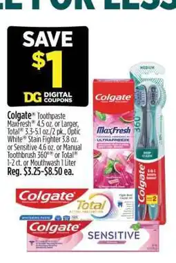 Dollar General Colgate offer