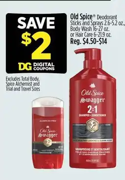 Dollar General Old Spice offer