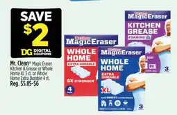 Dollar General Mr. Clean Magic Eraser offer