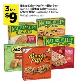 Dollar General Nature Valley, Mott's, Fiber One, General Mills Bars offer