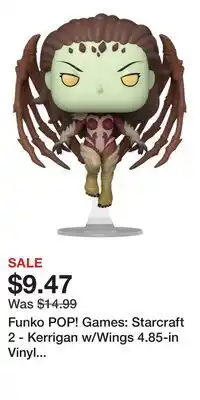 Game Stop Funko POP! Games: Starcraft 2 - Kerrigan w/Wings 4.85-in Vinyl Figure GameStop Exclusive offer