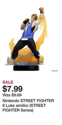 Game Stop Nintendo STREET FIGHTER 6 Luke amiibo (STREET FIGHTER Series) offer