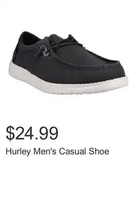 Costco Hurley Men's Casual Shoe offer