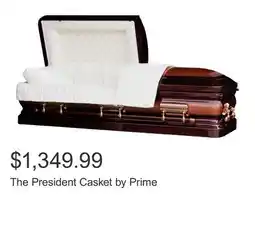 Costco The President Casket by Prime offer