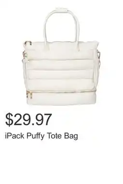 Costco iPack Puffy Tote Bag offer