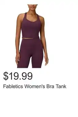 Costco Fabletics Women's Bra Tank offer