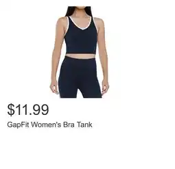 Costco GapFit Women's Bra Tank offer