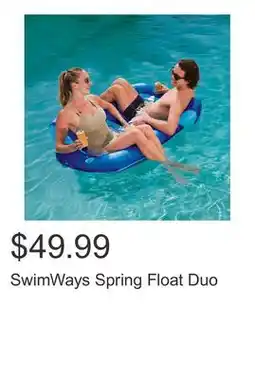 Costco SwimWays Spring Float Duo offer