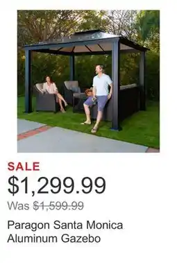 Costco Paragon Santa Monica Aluminum Gazebo offer