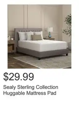 Costco Sealy Sterling Collection Huggable Mattress Pad offer