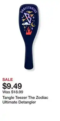 Ulta Beauty Tangle Teezer The Zodiac Ultimate Detangler offer