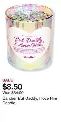 Ulta Beauty Candier But Daddy, I love Him Candle offer