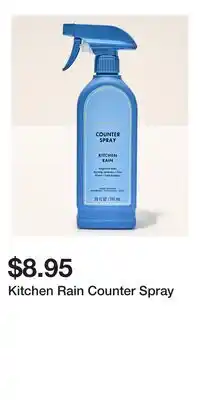 Bath & Body Works Kitchen Rain Counter Spray offer