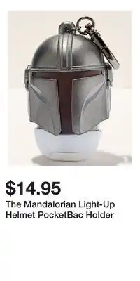 Bath & Body Works The Mandalorian Light-Up Helmet PocketBac Holder offer