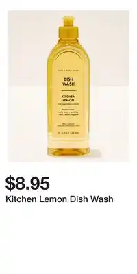 Bath & Body Works Kitchen Lemon Dish Wash offer