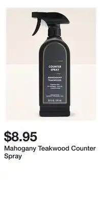 Bath & Body Works Mahogany Teakwood Counter Spray offer